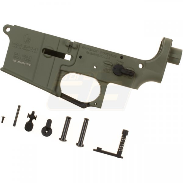 Krytac LVOA Lower Receiver Assembly - Foliage Green