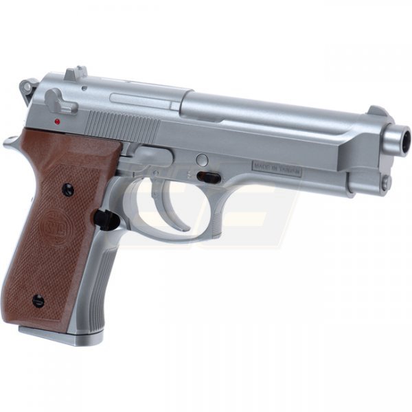 KWC M9 Spring Pistol - Silver