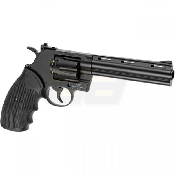 KWC Python 6 Inch Co2 Revolver - Black