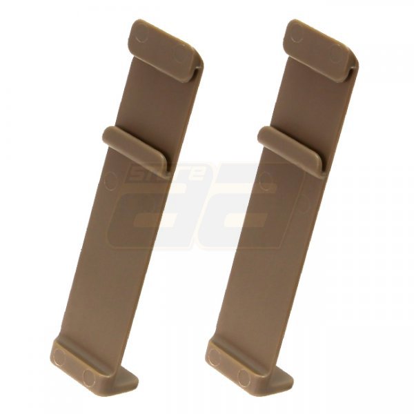 Laylax AEP Magazine MOLLE Holder 2pcs - Dark Earth