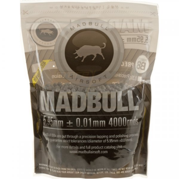 Madbull 0.23g Bio Premium Match Grade PLA 4000rds - White