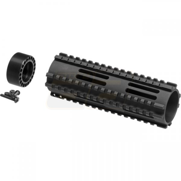 Madbull Dragon Fire CNC Handguard 7.125 Inch - Black