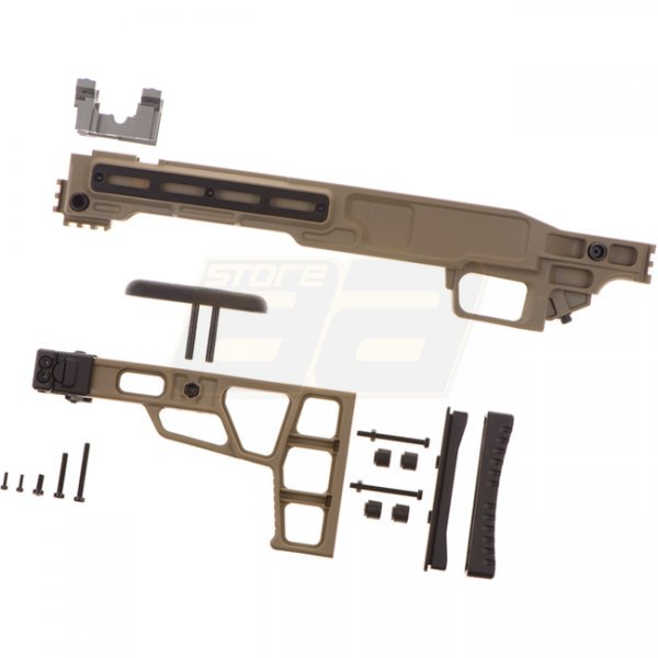 Maple Leaf MLC-S2 Tactical Folding Chassis VSR-10 - Dark Earth