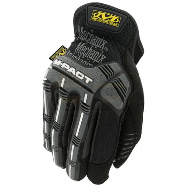 Mechanix M-Pact Open Cuff Gloves - Grey - L