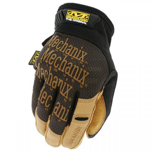 Mechanix Original Leather Gloves - Brown - S