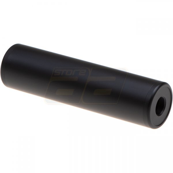 METAL 130x35mm Smooth Silencer - Black