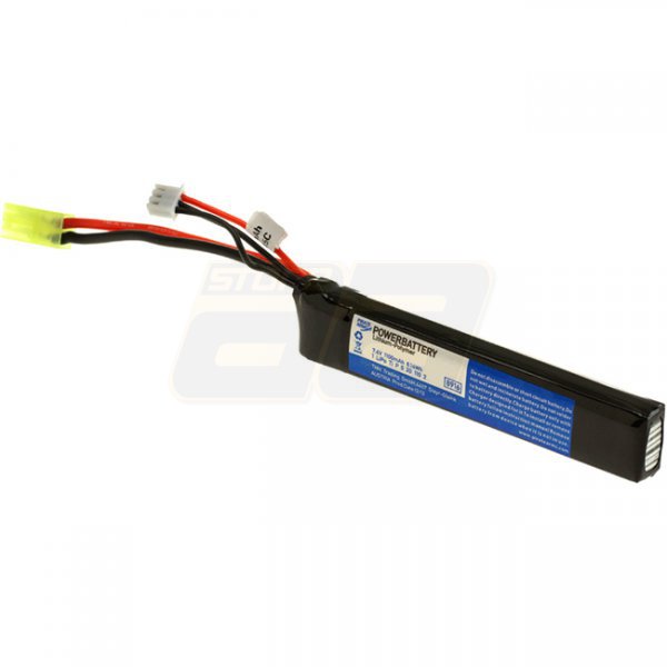 Pirate Arms 7.4V 1100mAh 20C Li-Po Battery Stock Tube Type - Small Tamiya