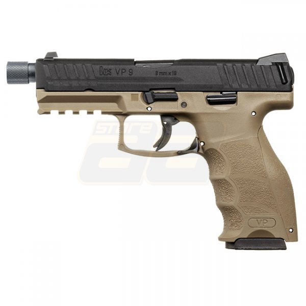 VFC Heckler & Koch VP9 Tactical Gas Blow Back Pistol - Dark Earth