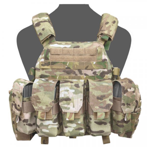 Warrior DCS Plate Carrier M4 - Multicam - L