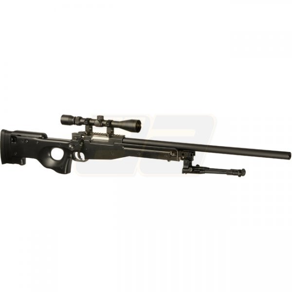 WELL L96 Spring Sniper Rifle Set - Black