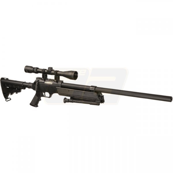 WELL SR-2 Spring Sniper Rifle Set - Black