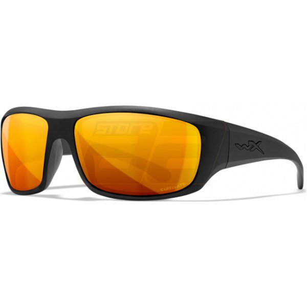 Wiley X Omega Captivate Polarized Bronze Mirror - Black