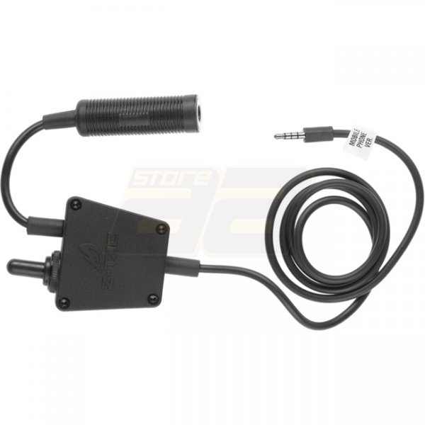Z-Tactical E-Switch Tactical PTT Mobile Phone Connector - Black