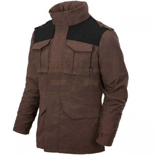 Helikon Covert M65 Jacket - Earth Brown / Black A - M