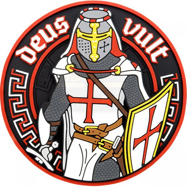 M-Tac Deus Vult 3D Rubber Patch - Colored