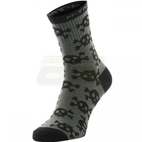 M-Tac Lightweight Socks Pirate Skull Mk.3 - Olive 39-42