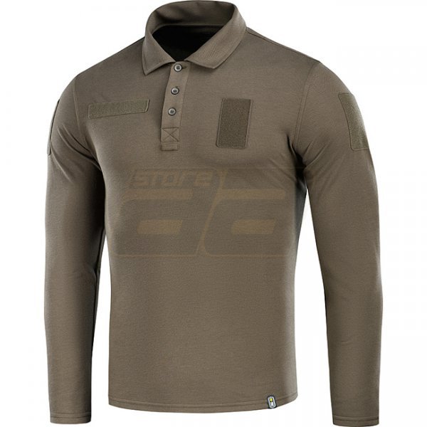 M-Tac Tactical Polo Shirt Long Sleeve 65/35 - Dark Olive - 3XL