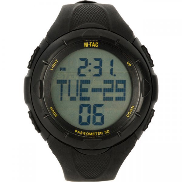 M-Tac Tactical Watch & Pedometer - Black