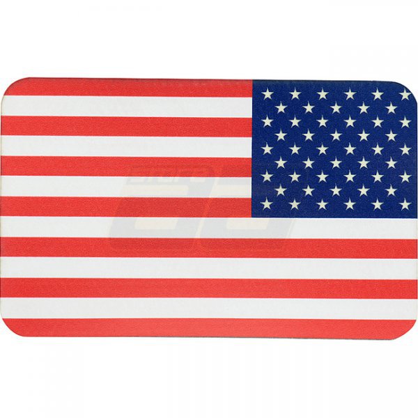 M-Tac U.S. Flag Reverse Print Patch GID - Colored