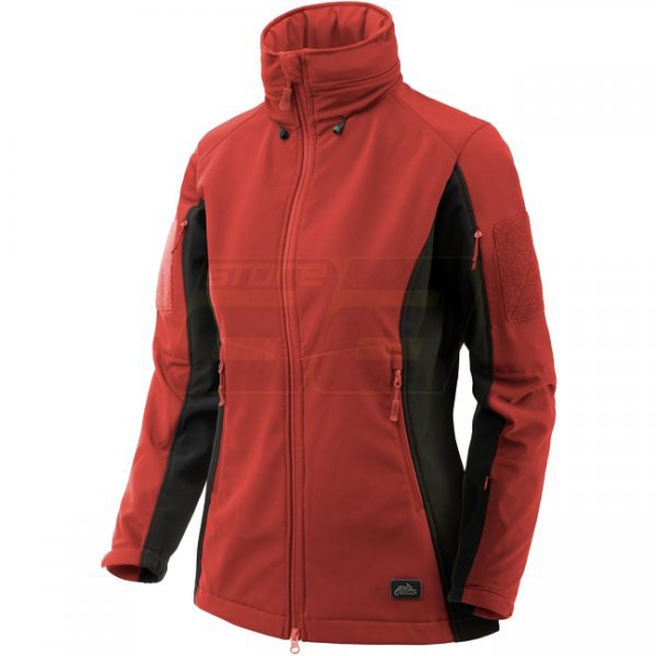 Helikon Gunfighter Women's Jacket - Crimson Sky / Black A - M