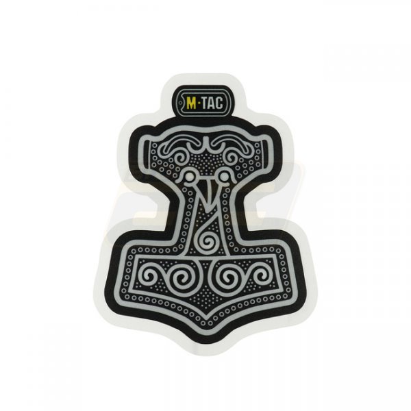 M-Tac Sticker Mjölnir Reflective Small - Black