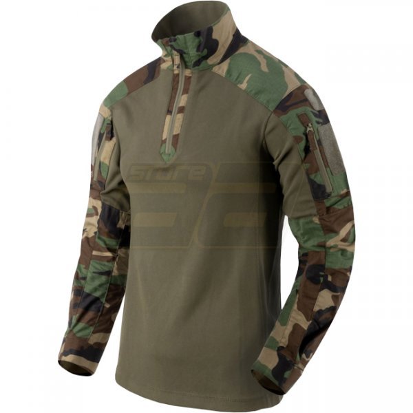 Helikon MCDU Combat Shirt - US Woodland - S