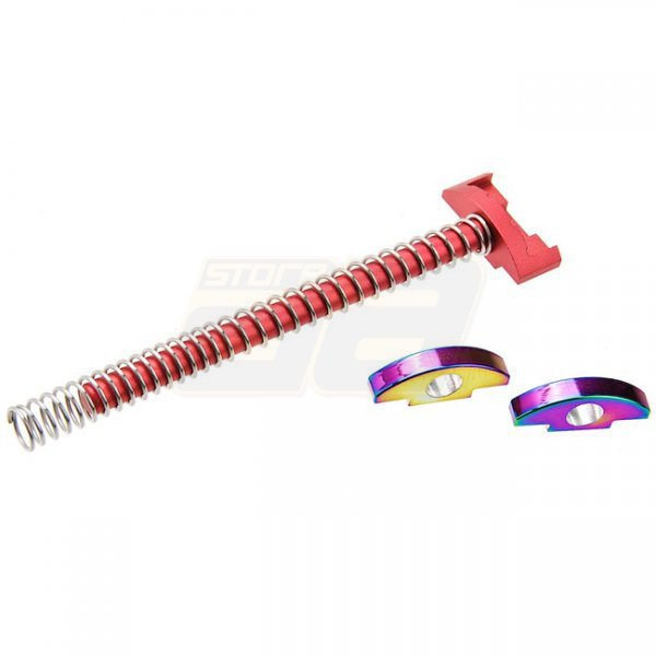 CowCow Action Army AAP-01 Aluminium Guide Rod Set - Red