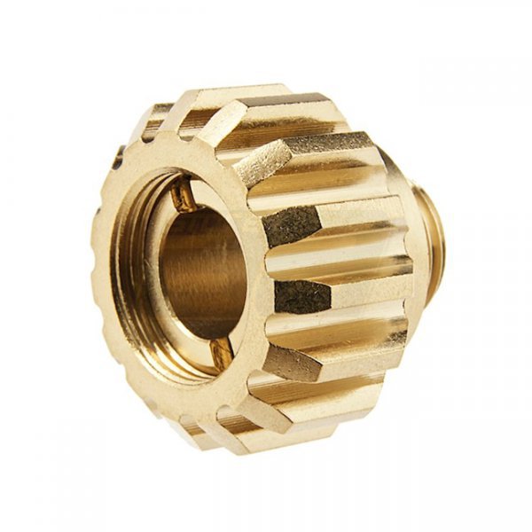 CowCow A02 Stainless Steel Silencer Adapter 11mm CW to 14mm CCW - Gold