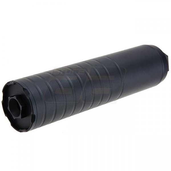 C&C Tac Panda Style Dummy Silencer & CB Flash Hider 14mm CCW - Black