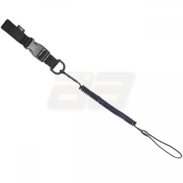 M-Tac Safety Cord Medium Combo D-ring & Fastex - Black