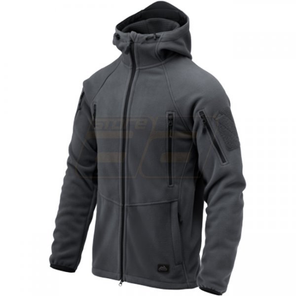 Helikon Patriot Jacket Mk 2 Hybrid Fleece - Shadow Grey / Black - 2XL