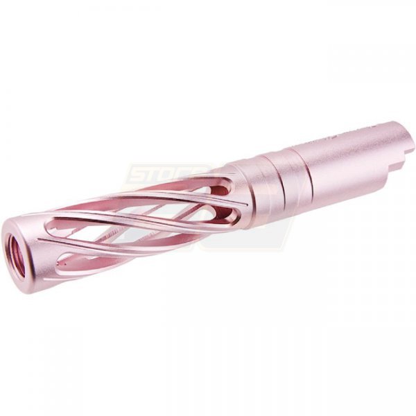 Dr.Black Marui Hi-Capa 4.3 GBB Outer Barrel Type-Dinging Aluminium - Pink