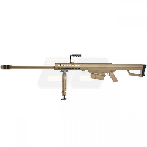 Snow Wolf Barrett M82A1 Spring Sniper Rifle Set - Tan