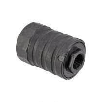 5KU AK Muzzle Brake & Blast Shield 360 x 12 14mm CCW