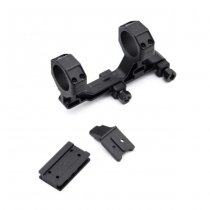 Airsoft Artisan 30mm Modular Scope Mount Rail System T1 / T2 Adapter - Black