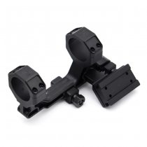 Airsoft Artisan 30mm Modular Scope Mount Rail System T1 / T2 Adapter - Black