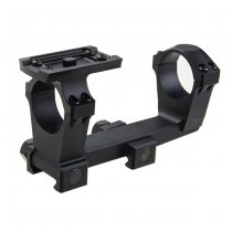 Airsoft Artisan 30mm One Piece Mount & T1 Scope Ring Interface CNC Aluminium - Black