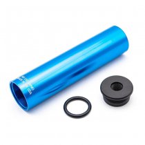 Airsoft Artisan Dummy Training Silencer Tube 14mm CCW - Blue