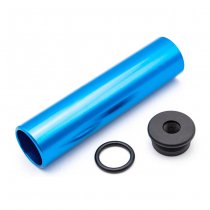 Airsoft Artisan Dummy Training Silencer Tube 14mm CCW - Blue