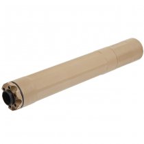 Airsoft Artisan SF Style Ryder 9mm / .45 Style Dummy Silencer 14mm CCW - Dark Earth