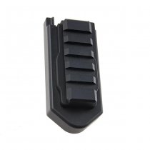 Airsoft Artisan WE AEG / GBBR Version SCAR Picatinny Stock Adapter - Black