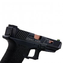 APS EMG TTI Combat Master G34 Slide & OMEGA Frame Co2 Blow Back Pistol - Black