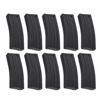 Ares M4 30rds AEG Magazine Set - Black