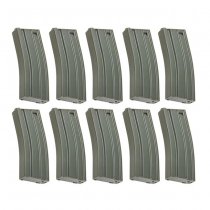 Ares M4 30rds AEG Magazine Set - Grey