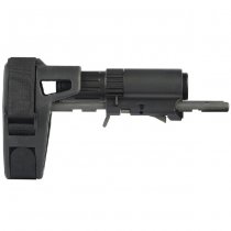 Ares M4 Brace Stock Adjustable Type A - Black