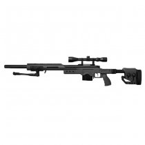 Well MB4410D Sniper Rifle Scope & Bipod Set - Black