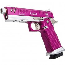 Army Armament Limcat 4.3 Hi-Capa Gas Blow Back Pistol - Purple