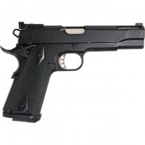 Army Armament R30 M1911A1 V12 Custom Gas Blow Back Pistol - Black