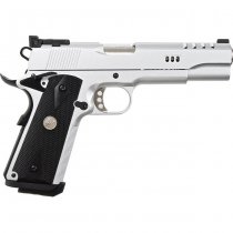 Army Armament R30 M1911A1 V12 Custom Gas Blow Back Pistol - Silver