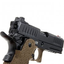 Army Armament R603 STI Staccato P Gas Blow Back Pistol - Dark Earth